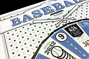 Baseball: It's a numbers Game Poster